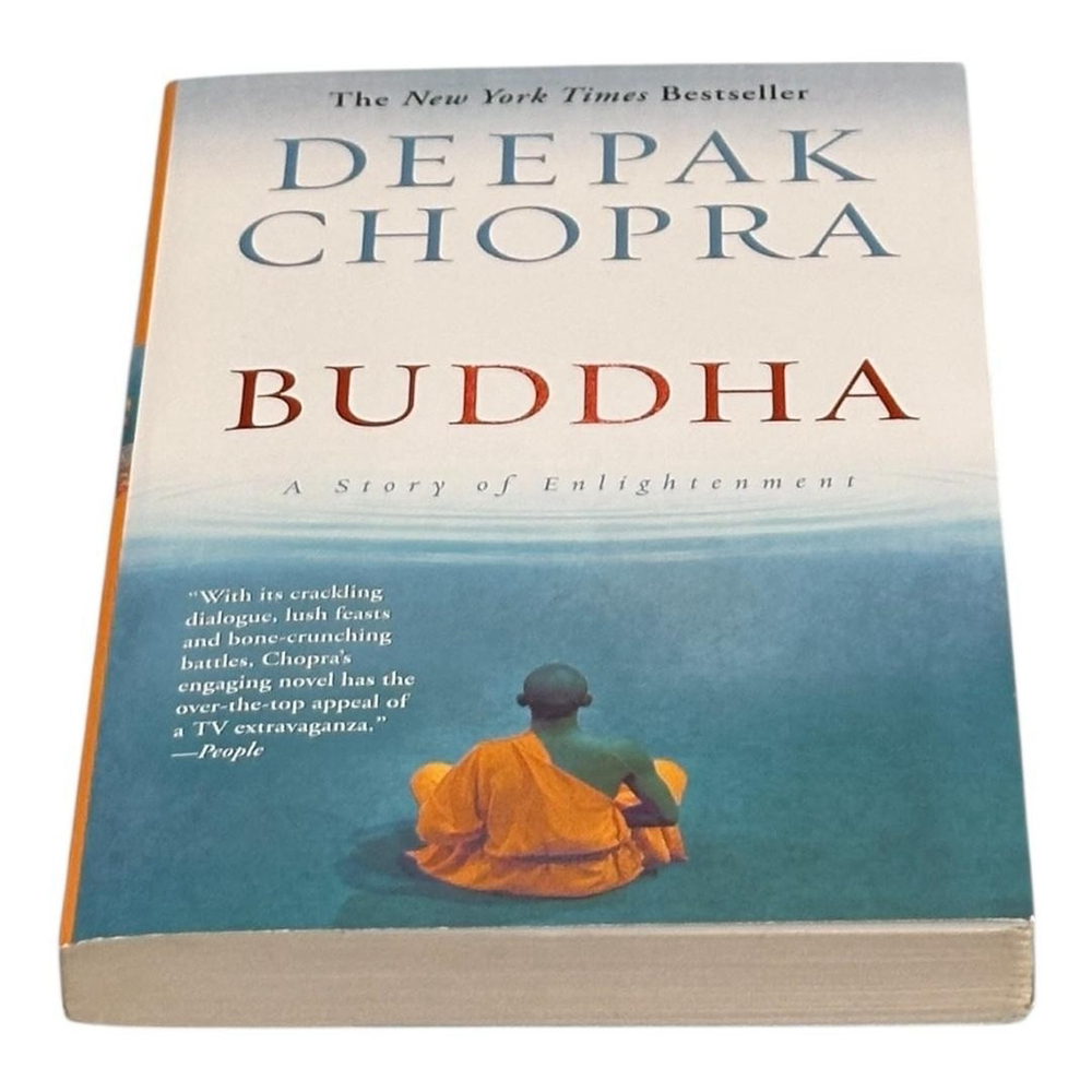 Buddha: A Story of Enlightenment by Deepak Chopra Paperback Spiritual Fiction